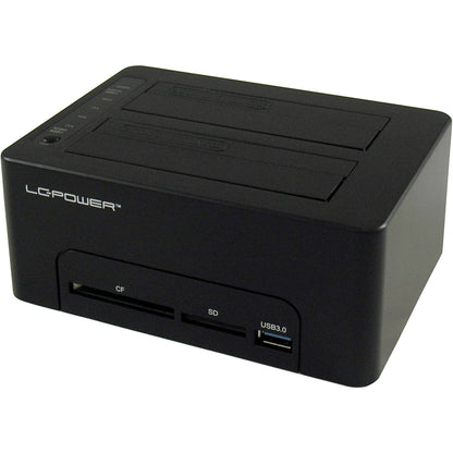 LC-Power LC-DOCK-U3-CR HDD docking station CF/SD card r