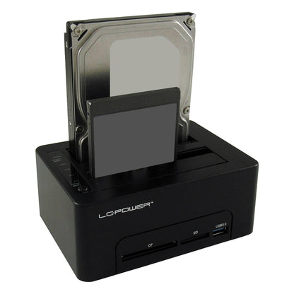 LC-Power LC-DOCK-U3-CR HDD docking station CF/SD card r