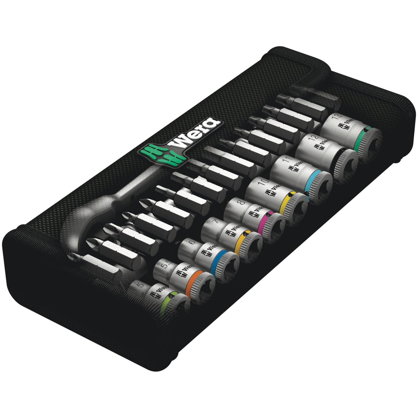 WERA 8100 SA 8 Zyklop Metal Ratchet Set