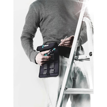 WERA Kraftform Kompakt 60 Pouch with 89 mm-long bits
