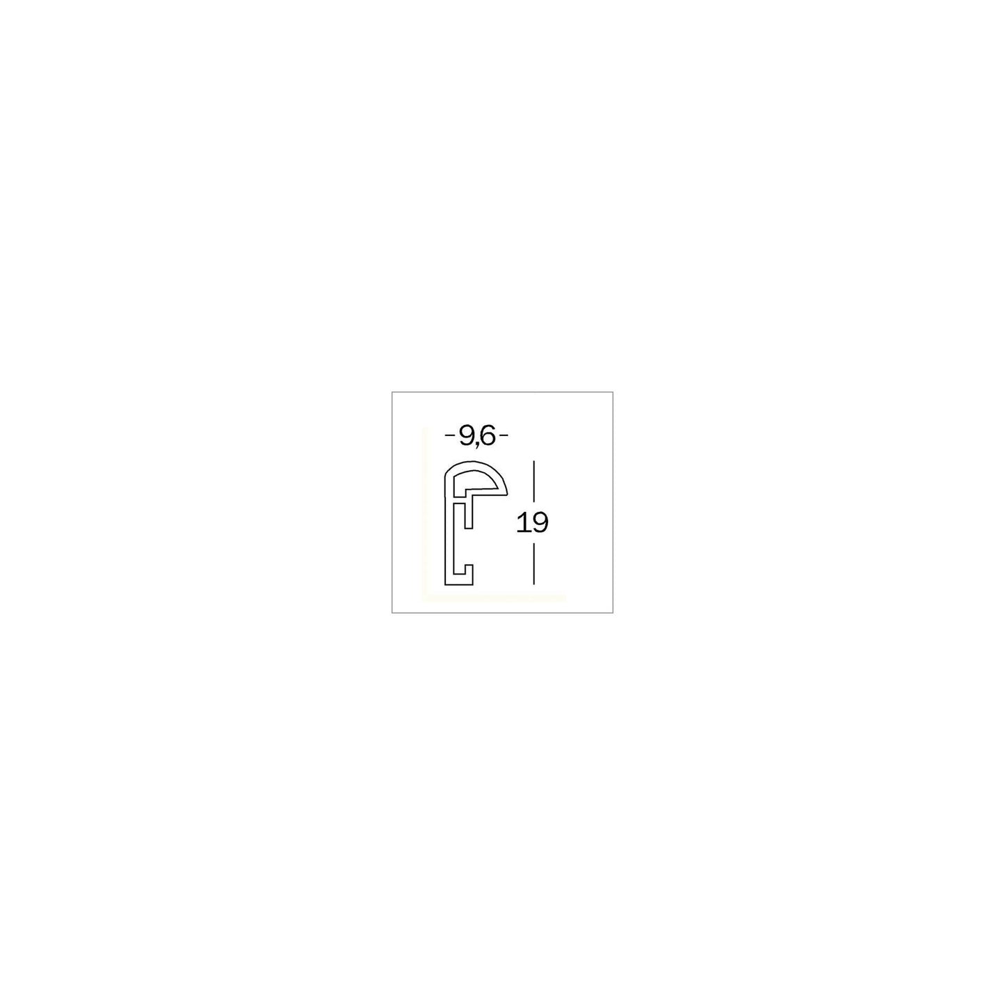 Walther Galeria            13x18 Resin white KW318H