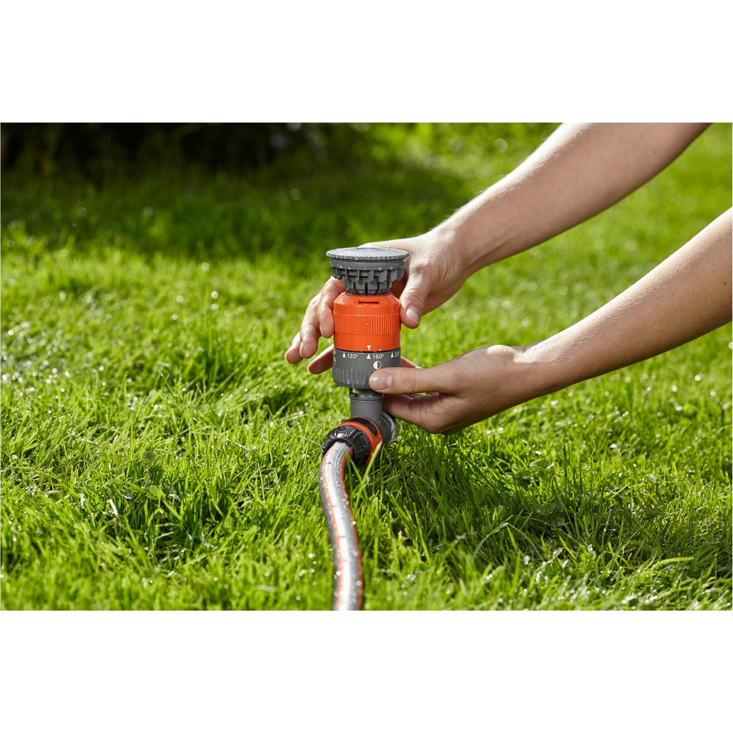 Gardena Circular Sprinkler Vario with Spike