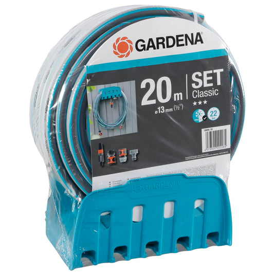Gardena Wall Hose Bracket with Classic hose 20 m