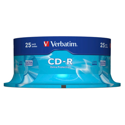 1x25 Verbatim CD-R 80 / 700MB 52x Speed Extra Protection