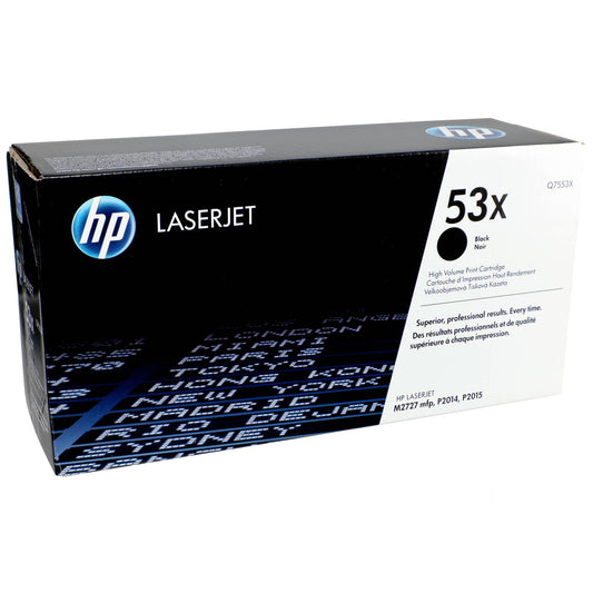 HP Toner Q 7553 X black     53 X