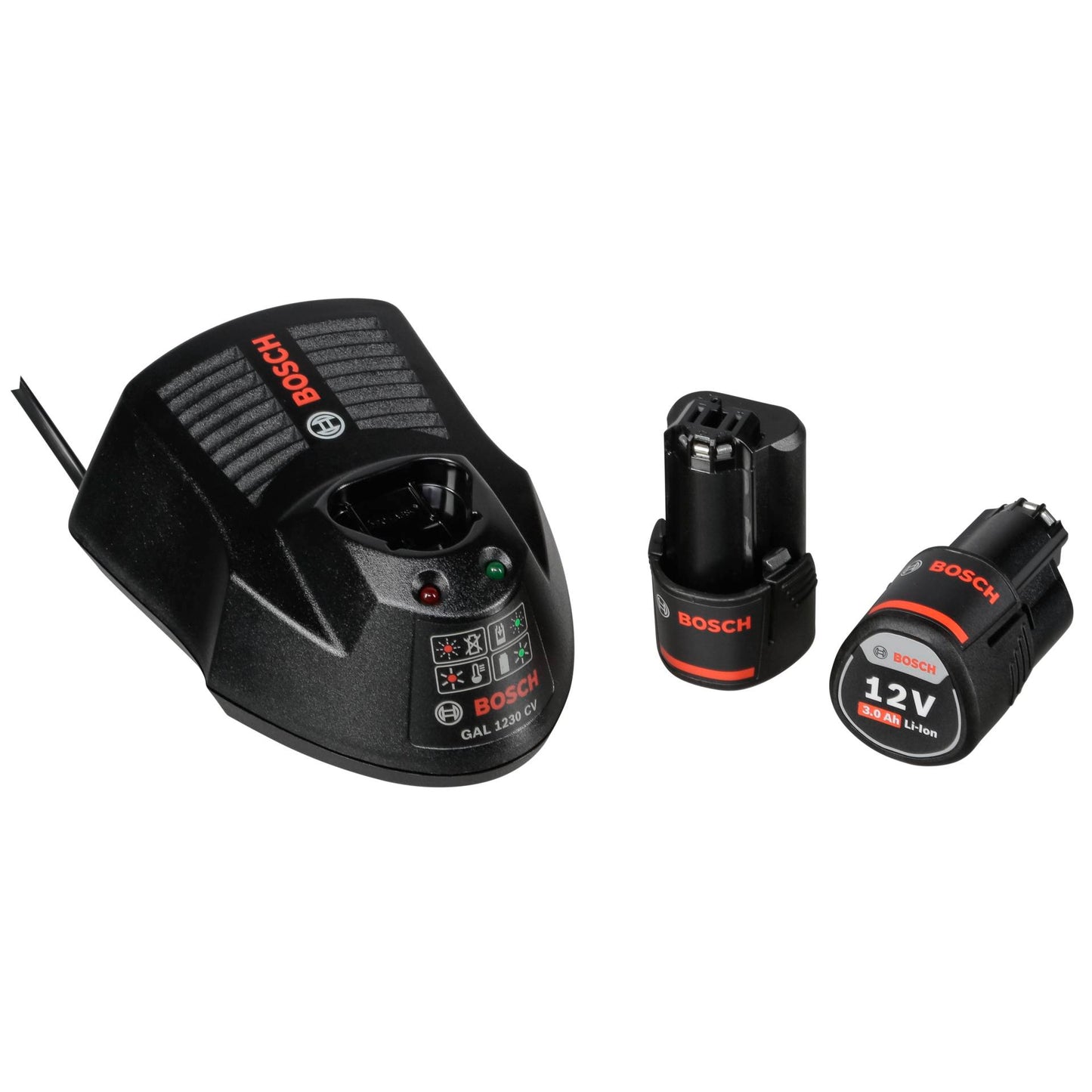 Bosch GST 12V-70 2x 3,0 Ah Cordless Jigsaw