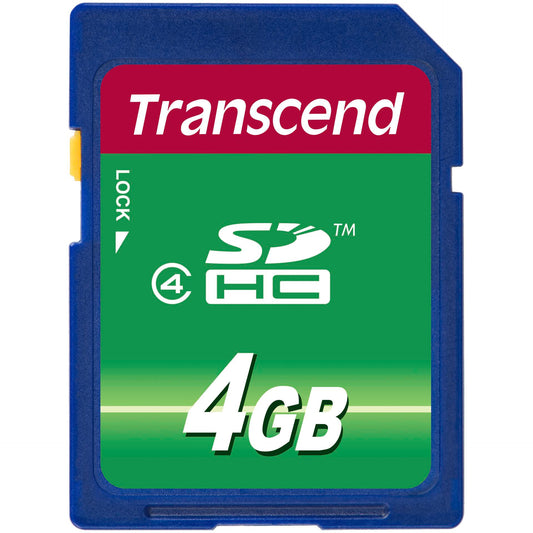 Transcend SDHC               4GB Class 4