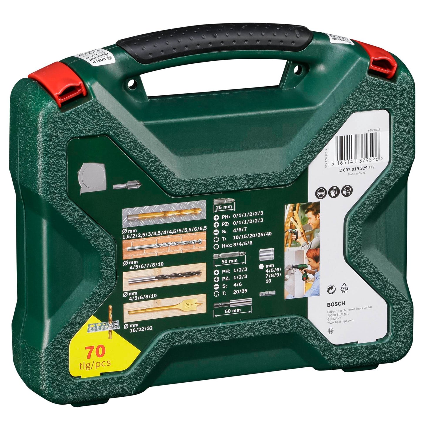 Bosch 70-piece X-Line Titanium set