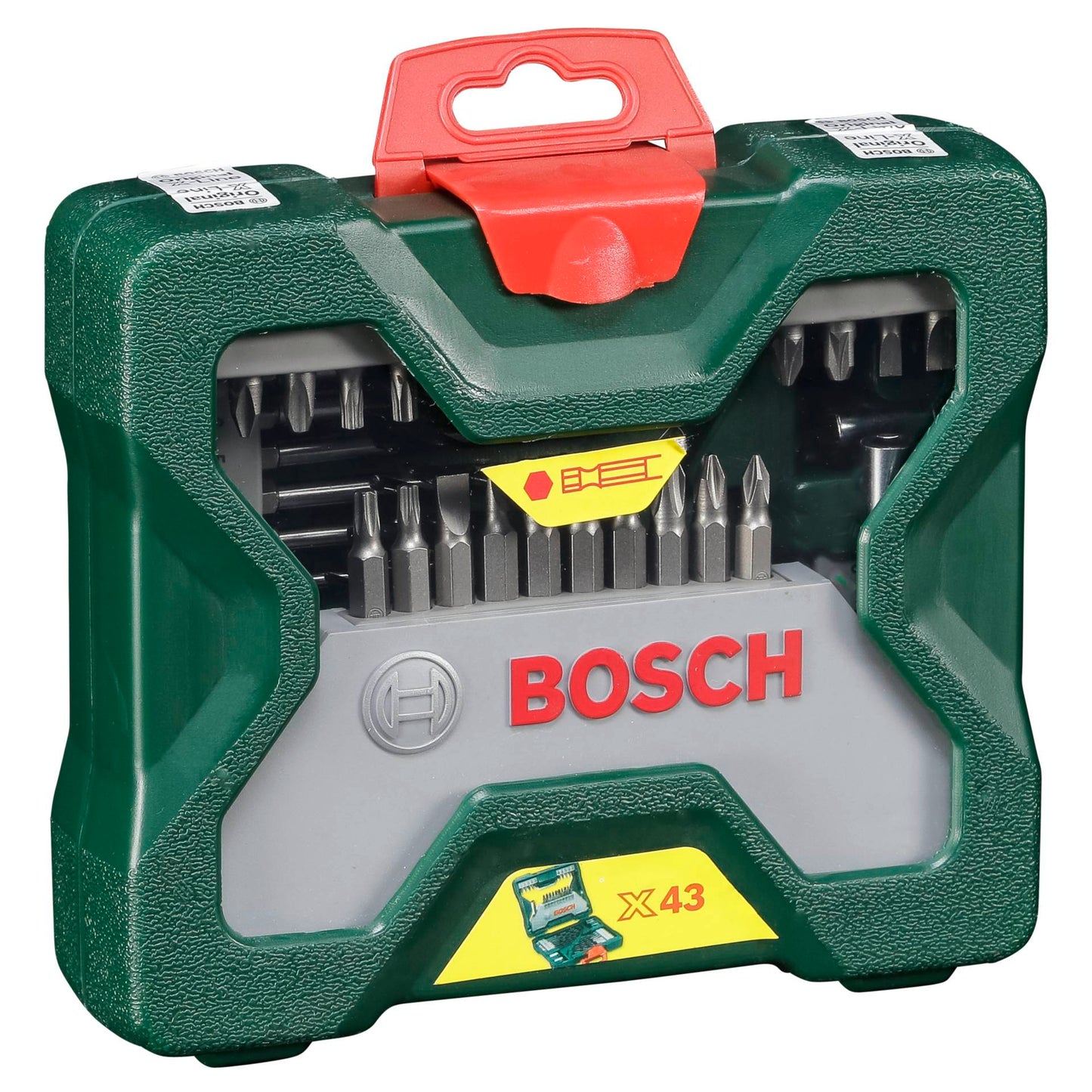 Bosch X-Line Hexagon Drill  and Srewdriver Set 43 pcs.