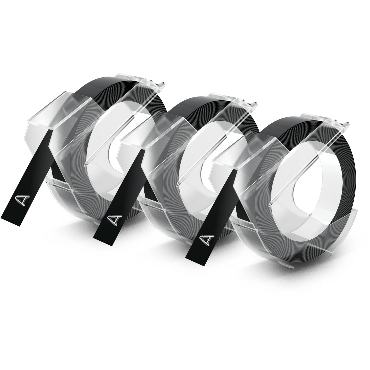 1x3 Dymo Embossing Labels 9mm black