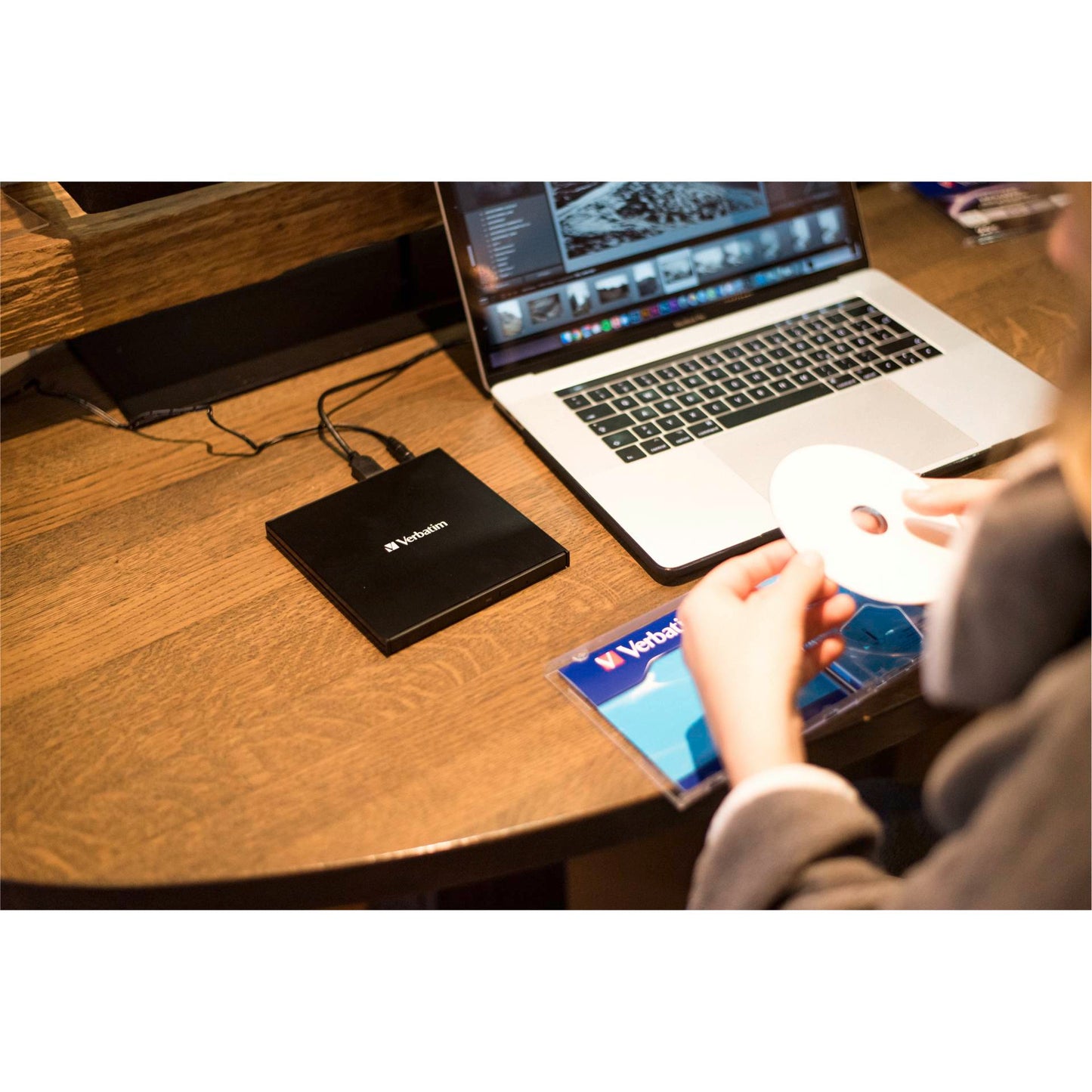 Verbatim Slimline Blu-ray Writer USB 3.1 GEN 1 USB-C Ultra HD 4K