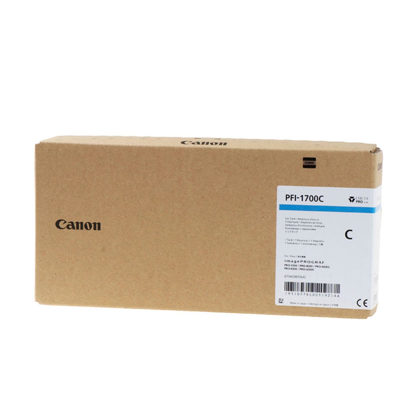 Canon PFI-1700 ink cyan 700 ml