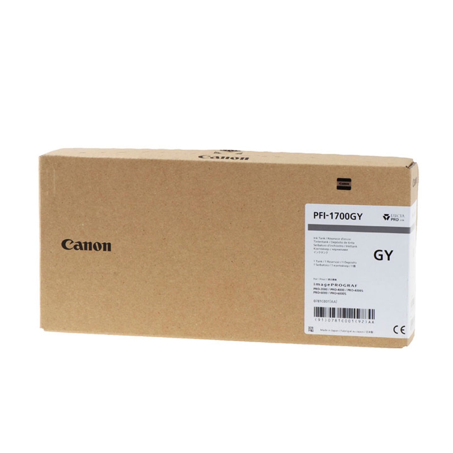 Canon PFI-1700 ink grey 700 ml