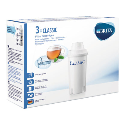 1x3 Brita Filter Cartridges Classic Pack 3