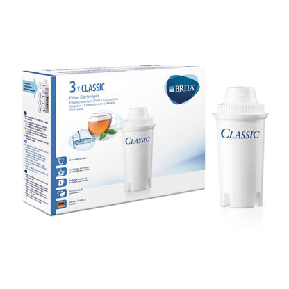 1x3 Brita Filter Cartridges Classic Pack 3
