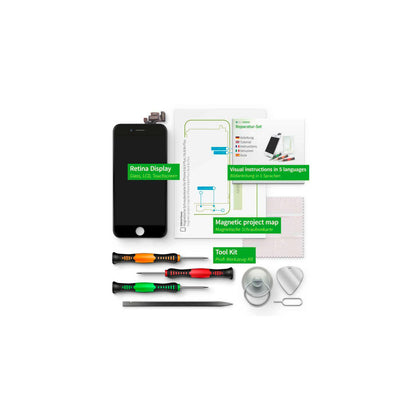 GIGA Fixxoo  iPhone 6s Display Repair Kit black