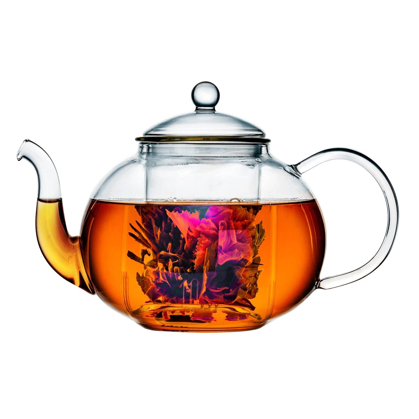 Bredemeijer Teapot Verona 1,0l Glass incl. Teefiler 1465