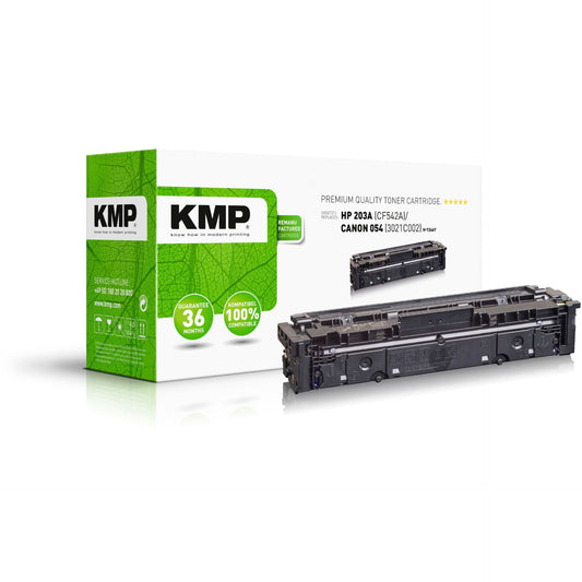KMP H-T246Y Toner yellow compatible with HP CF 542 A