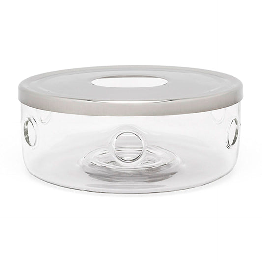 Bredemeijer Tea warmer Minuet Glass + Inox Plate      165007