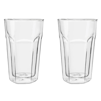 1x2 Leopold Vienna Double walled Latte Macchiato Glass    LV01516