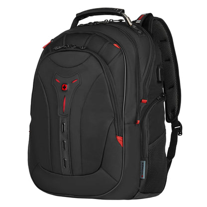 Wenger Pegasus Deluxe Ballistic Notebook Backpack 16  black