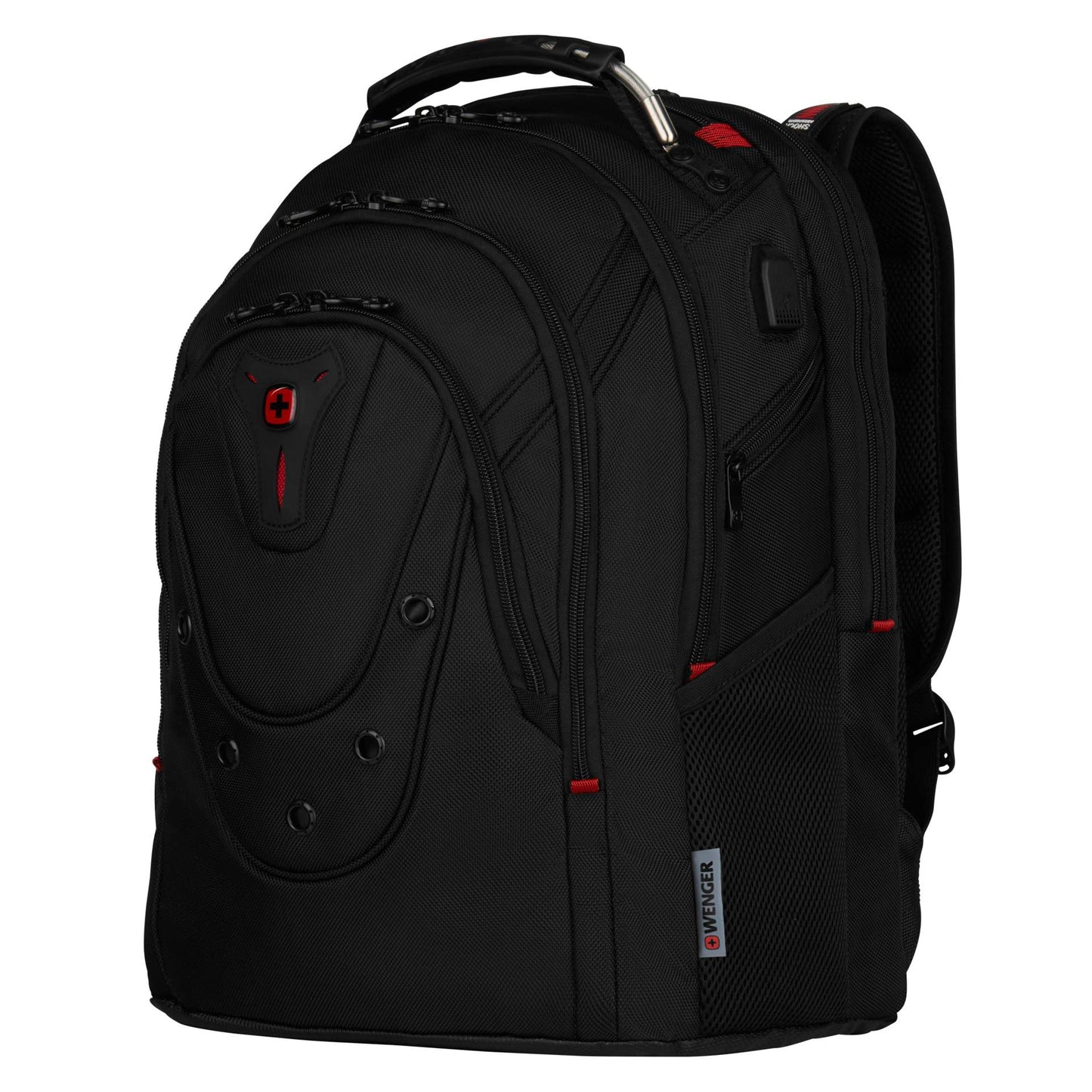 Wenger Ibex Ballistic Deluxe Notebook Backpack 16  black