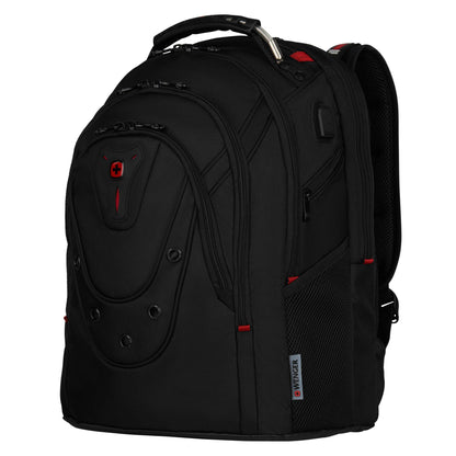 Wenger Ibex Ballistic Deluxe Notebook Backpack 16  black