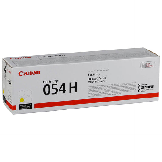 Canon Toner Cartridge 054 H Y yellow