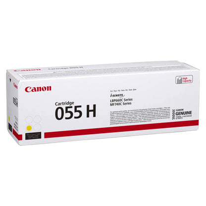 Canon Toner Cartridge 055 H Y yellow