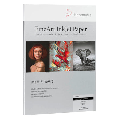 Hahnemühle Photo Rag         A 3 Bright White, 310 g, 25 Sheets