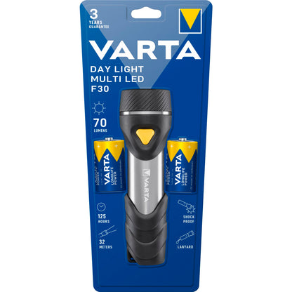 Varta Day Light Multi LED F30 Torch with 14 x 5mm LEDs