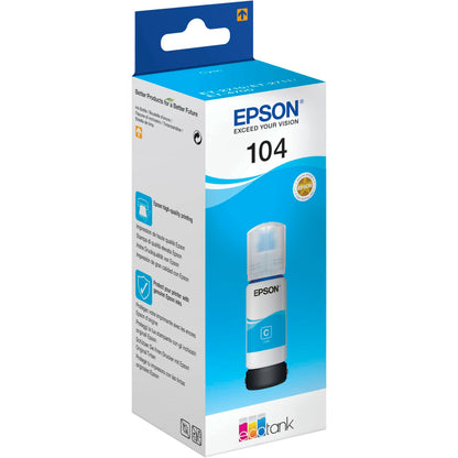 Epson EcoTank cyan T 104 65 ml               T 00P2