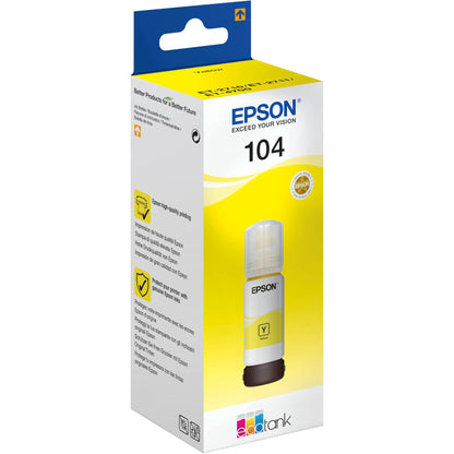 Epson EcoTank yellow T 104 65 ml               T 00P4