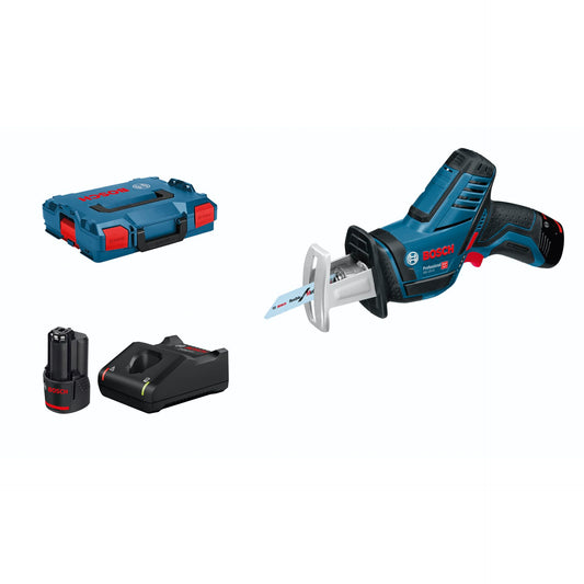 Bosch GSA 12V-14 Cordless Saber Saw incl. 2 Batteries + Charger