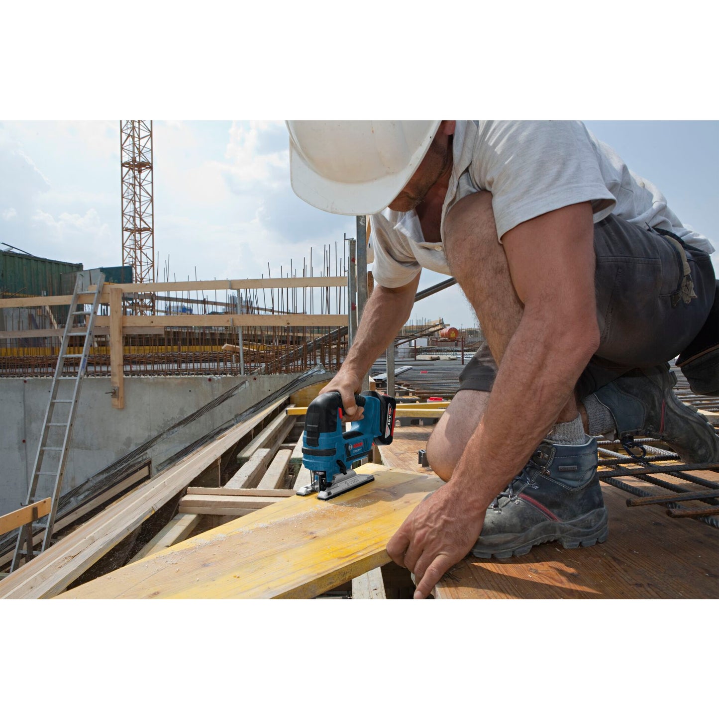 Bosch GST 18V-LI B Cordless Jigsaw  incl. 2x Accus