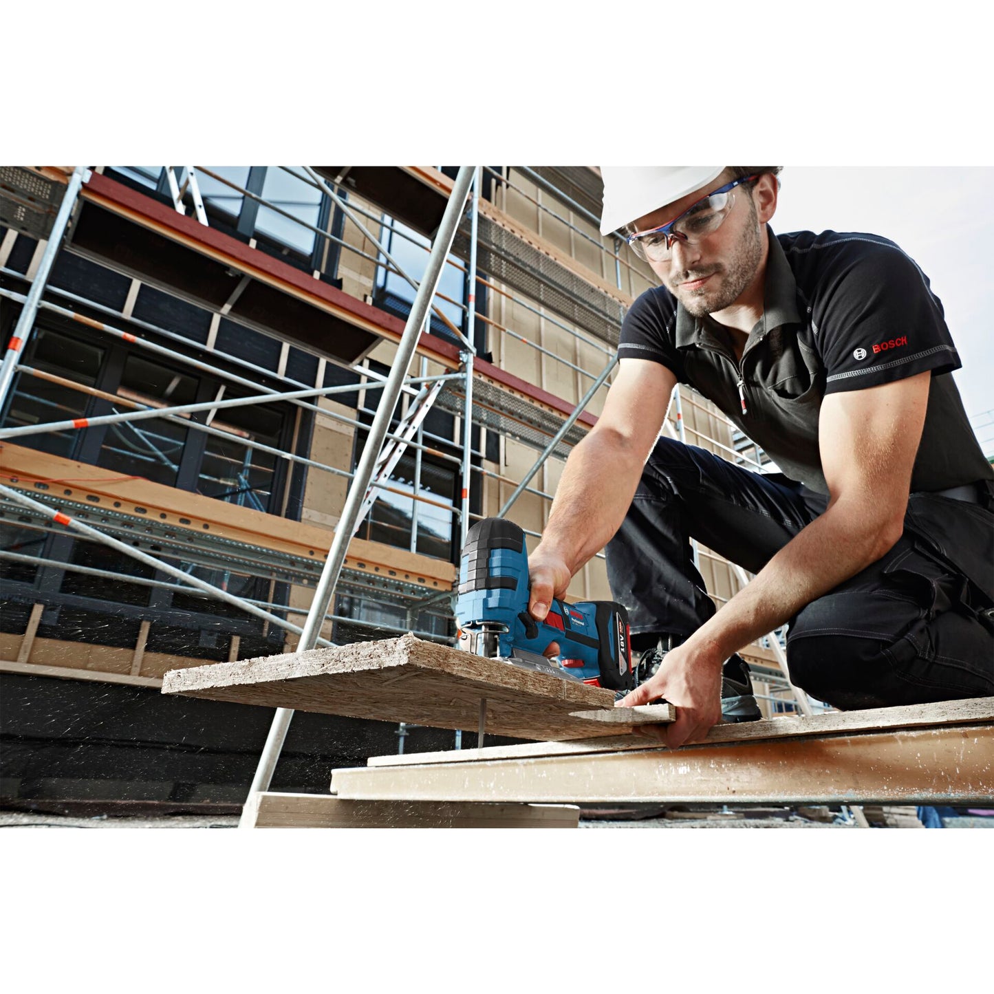 Bosch GST 18V-LI B Cordless Jigsaw  incl. 2x Accus