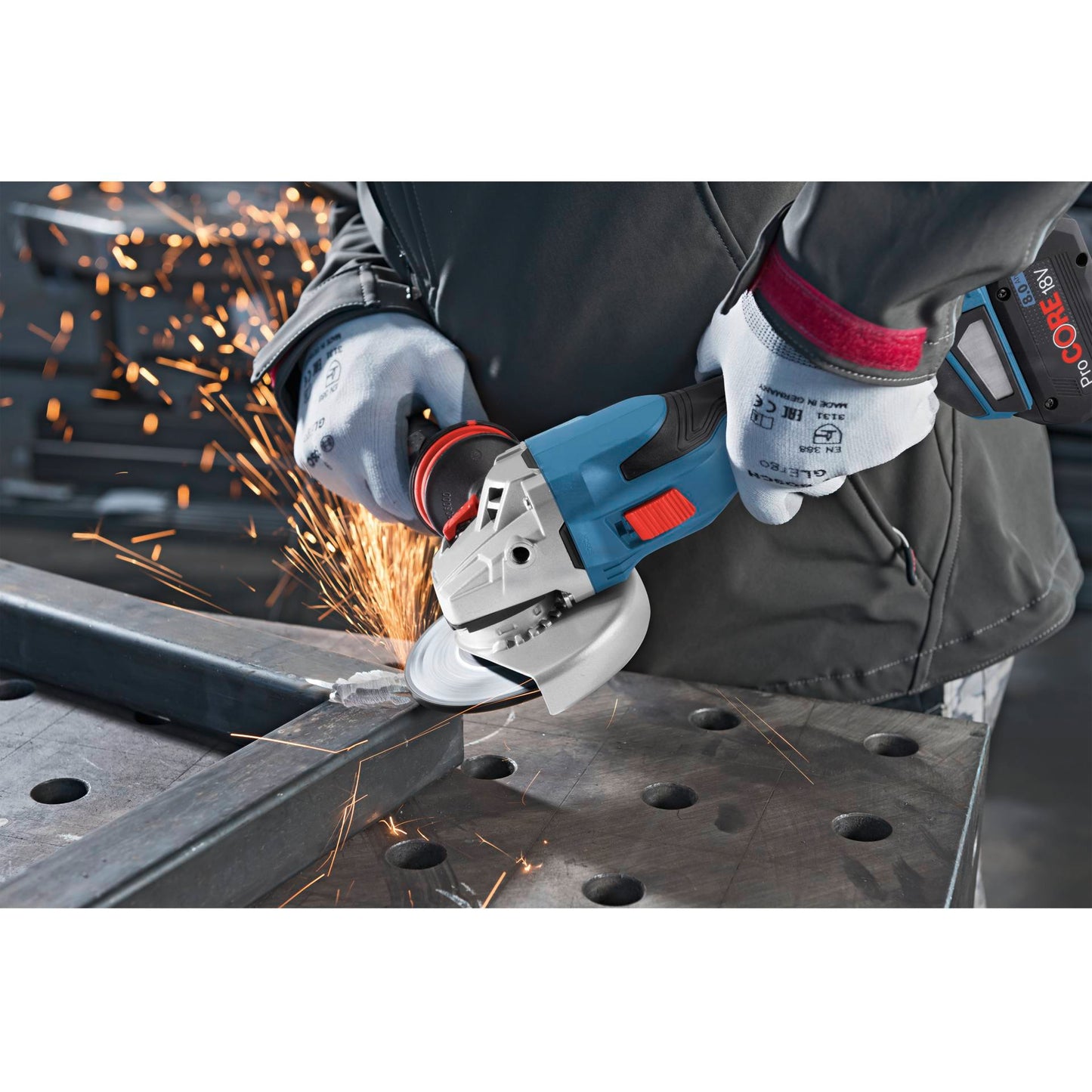 Bosch GWS 18V-15 C Cordless Angle Grinder