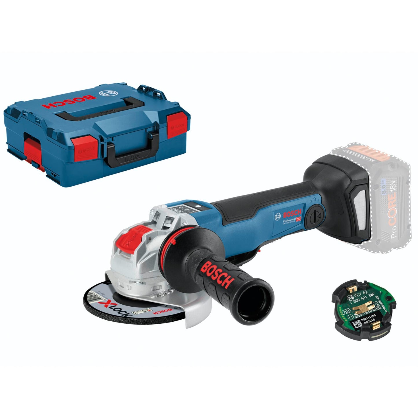 Bosch GWX 18V -10 PSC Cordless Angle Grinder