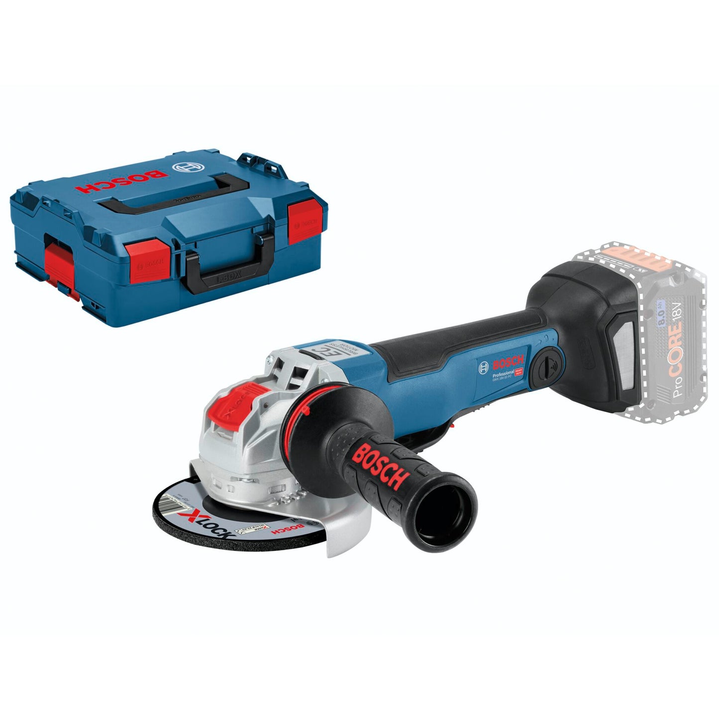 Bosch GWX 18V-10 PC Cordless Angle Grinder