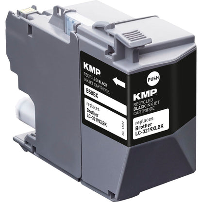 KMP B58BX ink cartridge black comp. with Brother LC-3219XLBK