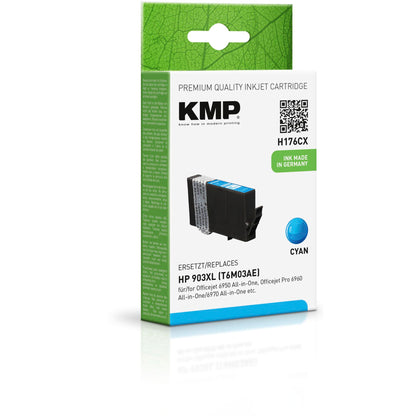 KMP H176CX ink cartridge cyan compatible with HP T6M03AE 903XL