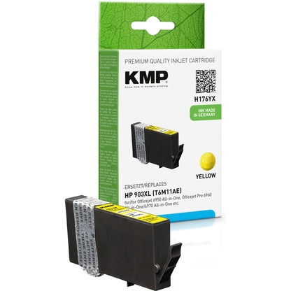 KMP H176YX ink cartridge yellow compatible with HP T6M11AE 903XL