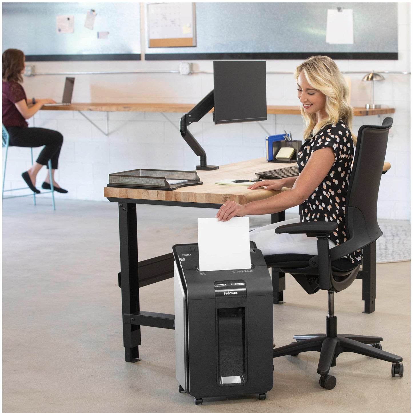 Fellowes Automax 100M Autofeed Paper shredder