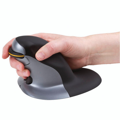 Fellowes Penguin Ambidextrous Vertical Mouse - Medium Wireless