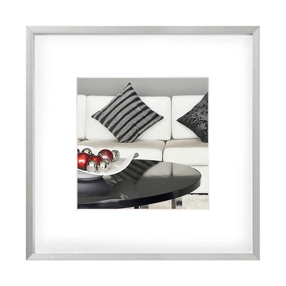 Walther Chair              30x30 Aluminum silver AJ330S