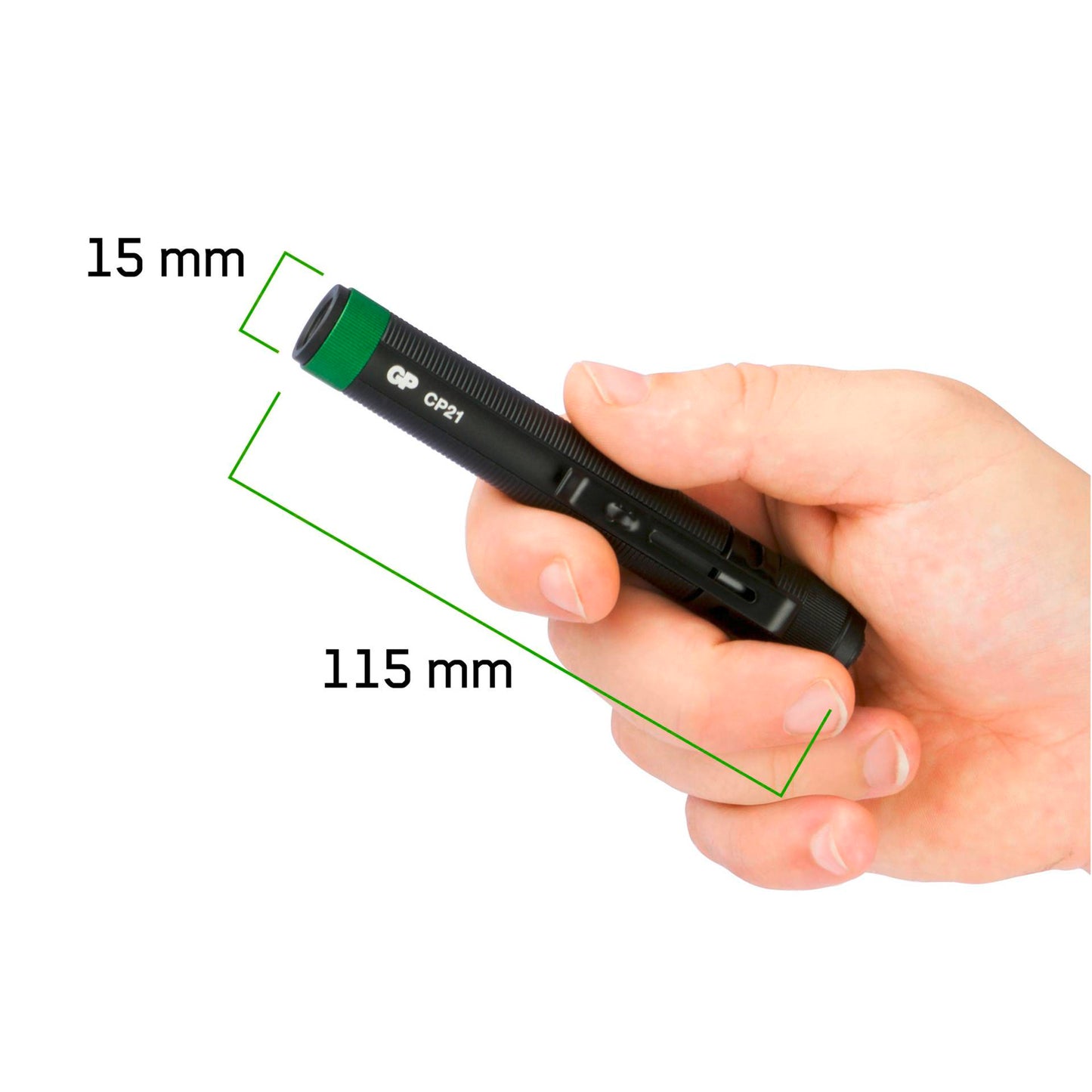 GP Torch CP21 20 Lumen 1 x AAA          260GPACTCP21000