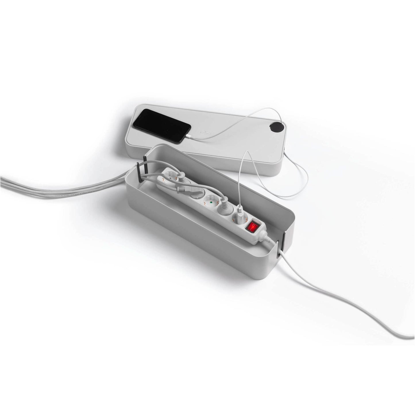 Durable cablebox CAVOLINE BOX L grey 503010