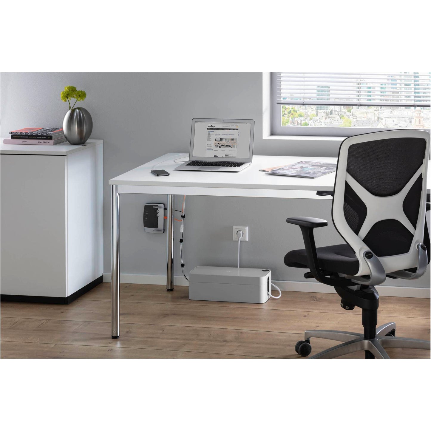 Durable cablebox CAVOLINE BOX L grey 503010