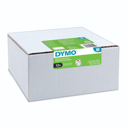Dymo Universal Lables 32 x 57 mm white 12x 1000 pcs.