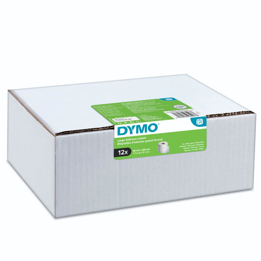 Dymo Address Lables big 36 x 89 mm white 12x 260 pcs.